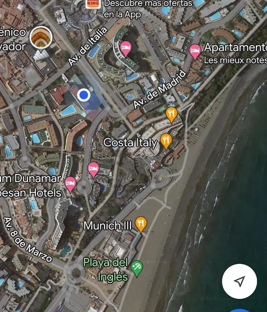 Gran Canaria Las Arenas 74 naturiste FKK Maspalomas  Apartamento